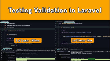 The only reasonable, cost-effective way to test validation in Laravel apps
