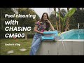 Reopen my pool and clean it up with CHASING CM600 Robotic Pool Cleaner