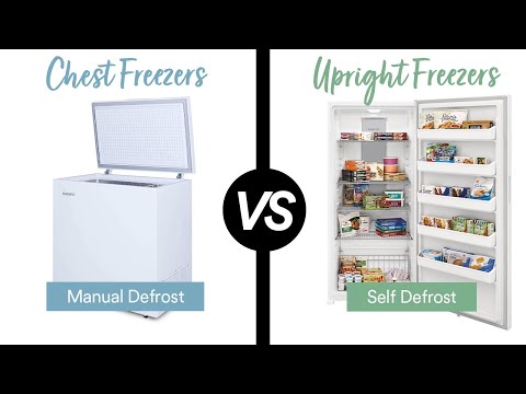 Chest Freezer vs. Upright