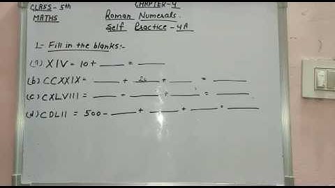 08/05/2020 Class 5 Mathematics Chapter 4 Video No. 29