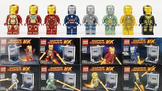 Unoffical LEGO IRON MAN HALL OF ARMOR HJLEPIN 6913 Unofficial lego lego videos