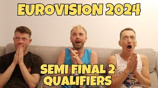 EUROVISION 2024 Second Semi Final Qualifiers REACTION