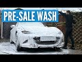 The Pre-Sale Car Wash on My MX-5