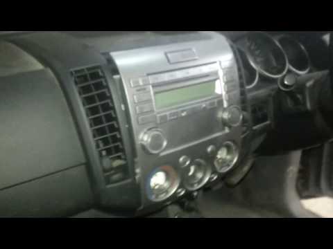 How to remove the radio from a  Ford Ranger Mazda BT50