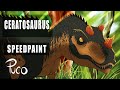Ceratosaurus | SPEEDPAINT |
