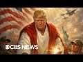 Trump deletes social media post with AI image depicting him as Jesus after backlash