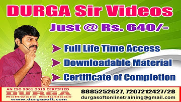 DURGA Sir Videos Just @ Rs. 640/-