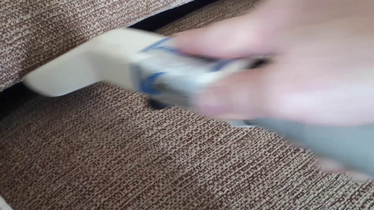 Upholstery cleaning armchair with Dri master tool YouTube