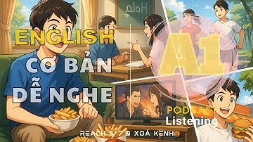 🎧 Luyện Nghe Tiếng Anh Cơ Bản A1- Daily Activities -  | Listening English Podcast |🎯