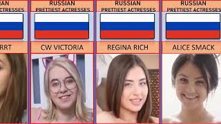 Top Prettiest Russian Love Actresses | Russian Beautiful Girls