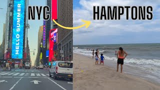 Driving from NYC to the Hamptons | New York's WEALTHIEST Summer Community