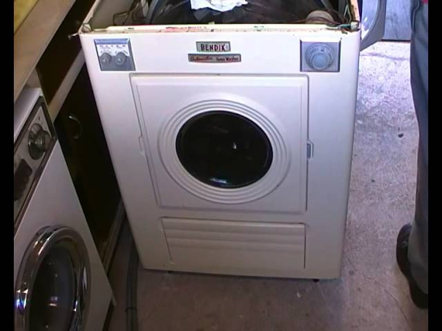 Bendix Automatic Home Washer Model D (complete wash cycle)