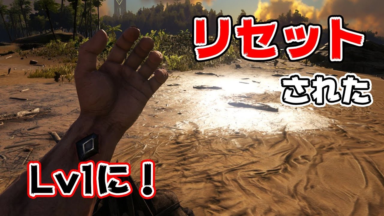 Ark 12 素っ裸になり レベルがリセットされた Youtube