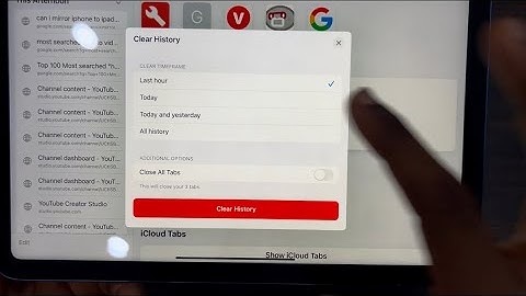 iPadOS 18: How to Delete Search History on iPad