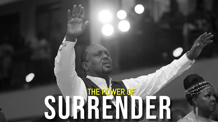 The Power of Surrender || Bishop Allan Kiuna