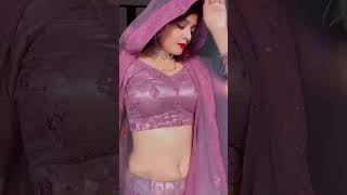 Pink Satin Saree Girl Dance#alightmotion #reels #trending