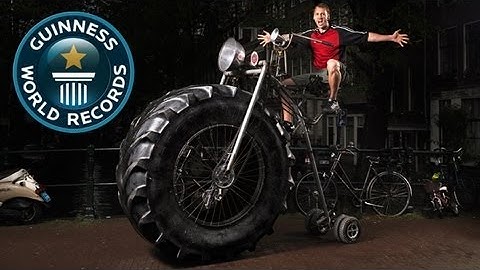 Heaviest Bike - Guinness World Records - Guinness World Records