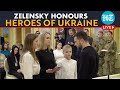 LIVE | Zelensky Honours Armed Forces &amp; Relatives Of Fallen Heroes Amid Russia War