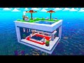 Minecraft: Underwater Modern House | How to build an Underwater Modern House Tutorial