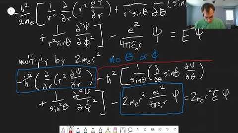 Chapter 6: Separating Radial and Angular Variables | CHM 309 | 062