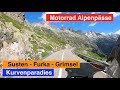 #4 Motorradabenteuer🇨🇭2019 - Pässetour: Susten Furka Grimsel