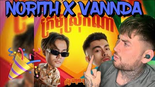🇰🇭 Norith - ក្រមុំស្រុកណា Ft. Vannda (Official Lyric Video) Reaction!!
