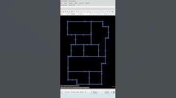 Automatic dimension Auto CAD #autocad #architecture #civilengineering #civilengineering