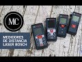 Review medidores laser Bosch GLM 30, GLM 40, GLM 50C y GLM80.