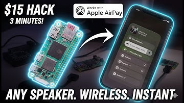 AirPlay 2 in 3 minuten! Raspberry Pi Zero + USB DAC draadloze luidsprekerinstallatie