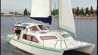 285 Seacraft cruising catamaran  Walkthrough