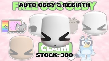 [UGC LIMITED] - OBBY FOR FREE UGC SCRIPT - AUTO OBBY & REBIRTH