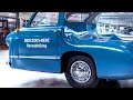 1955 mercedesbenz renntransporter blue wonder most futuristic truck