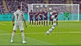 Knuckleball ||||  Cristiano Ronaldo ||||| #PES MOBILE 21 #CR7 #Shorts