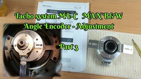 Part 3 - Tacho system adjustment