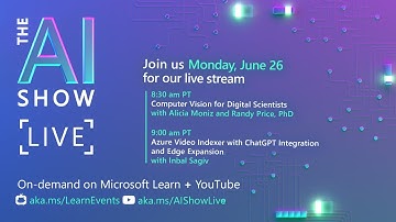Computer Vision for Digital Scientists and Azure Video Indexer with ChatGPT Integration