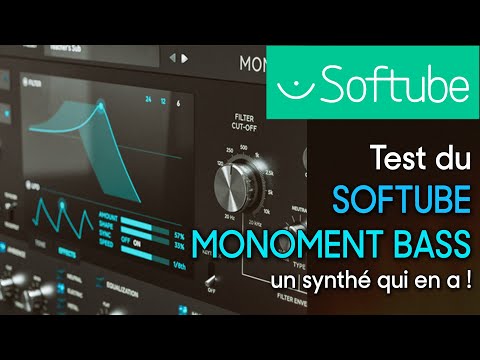 Test du Softube Monoment Bass - Un Synthé très efficace et taillé pour la (grosse) basse !!!