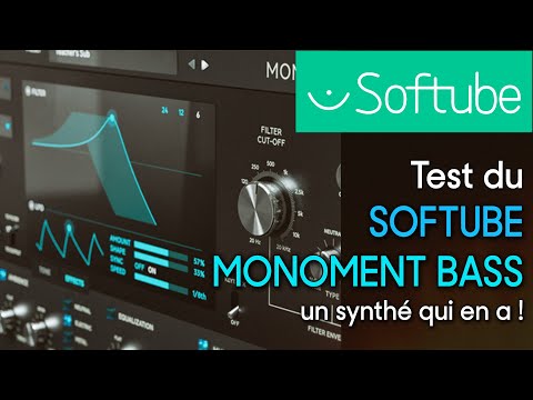 Test du Softube Monoment Bass - Un Synthé très efficace et taillé pour la (grosse) basse !!!