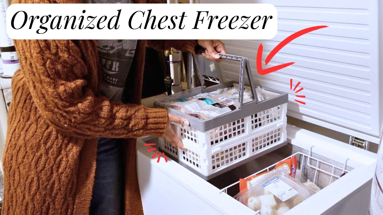 Pin by Lily Bernal on Cleaning & Organization  Freezer organization, Chest  freezer organization, Freezer storage organization