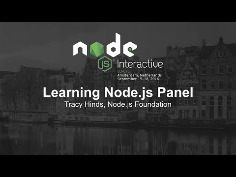 Learning Node.js Panel