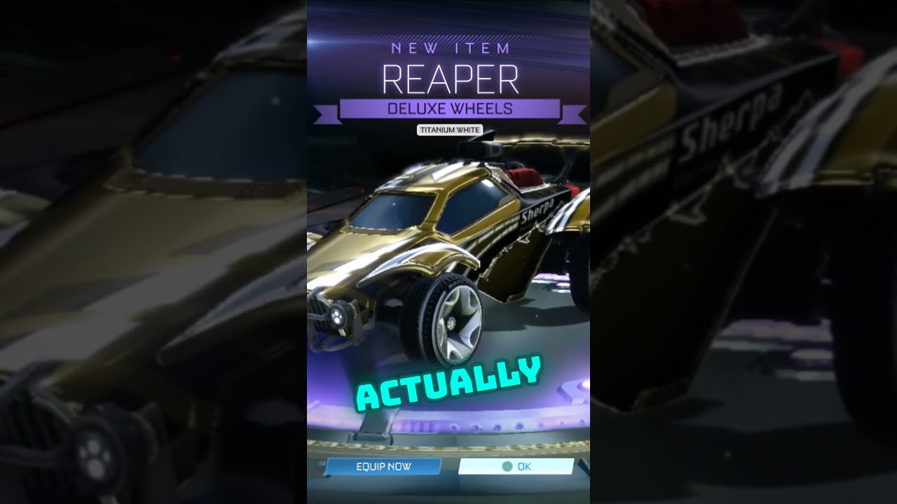 $100 WHITE REAPER... 😂