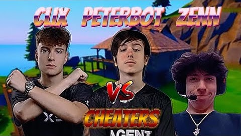 3 PROS vs 3 CHEATERS ft Clix, Peterbot and Zenn