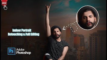 Indoor Portrait Editing Retouching Background Change One Click  Filter Apply Free SAAD BBC STUDIO