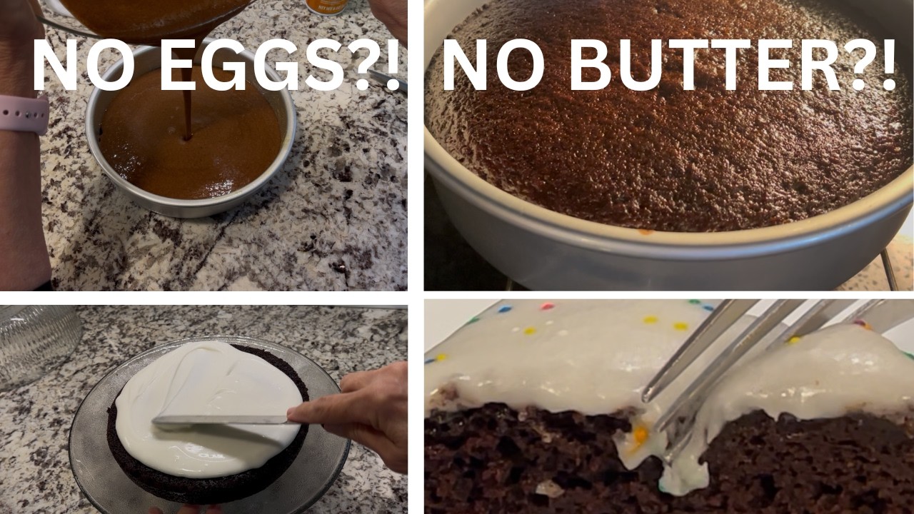 No Eggs, No Butter?! This Chocolate Cake From Scratch Is Shockingly Good!