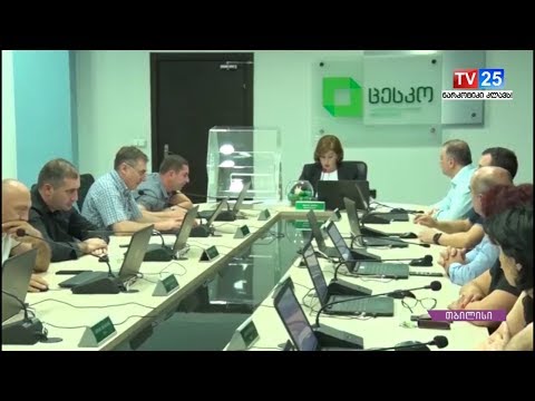 ცესკომ პრეზიდენტობის კანდიდატებს საარჩევნო ნომრები მიანიჭა