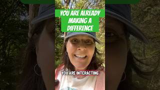 Making a difference by just showing up #makingadifference #showingup #beyourself #selfgrowth