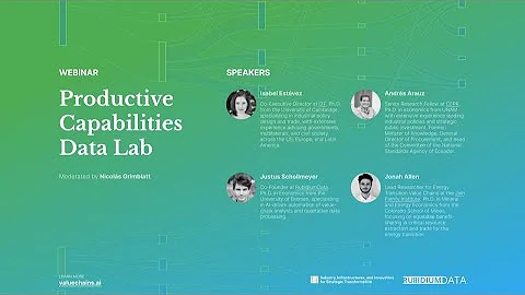 Productive Capabilities Data Lab Webinar December 3, 2025