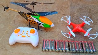 RC Helicopter New Model X13 6 Channel Remote Control Quad Control Drone Unboxing Review & Fly