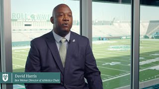 Tulane University Athletic Director David Harris Interview