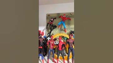 MY NEW SPIDER-MAN DISPLAY 🔥 #actionfigures #stopmotion