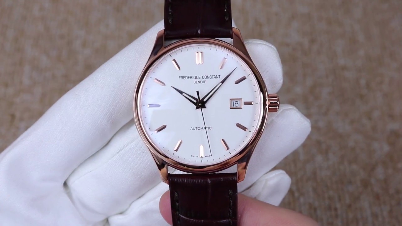 Review đồng Hồ Trên Tay Fc 303v5b4 Frederique Constant Classic Index